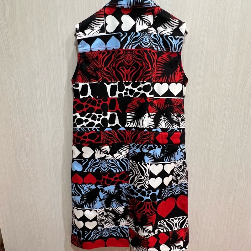 Hermes 愛馬仕愛心圖騰 腰圍可調整洋裝（離櫃閒置品）-1