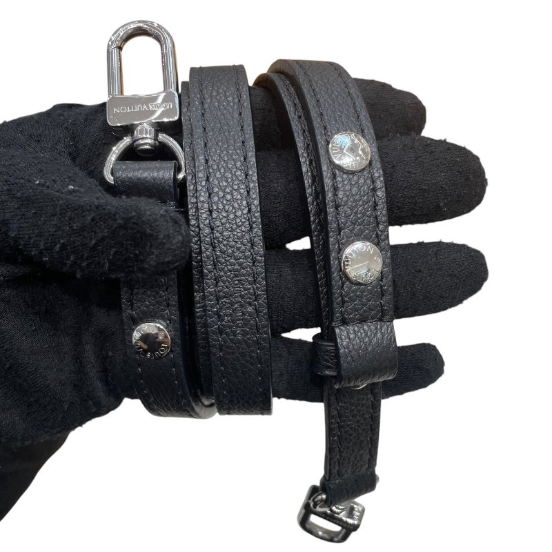 LOUIS VUITTON 路易威登 草間彌生聯名 M21753 NEONOE MM 皮革 黑色 銀釦-11