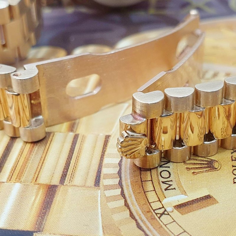 【大眾名錶】ROLEX勞力士 69178 Datejust 18K蠔式女款 金色十鑽面盤 台灣公司貨 錶徑26mm 自動上鍊 大眾名錶G270-8