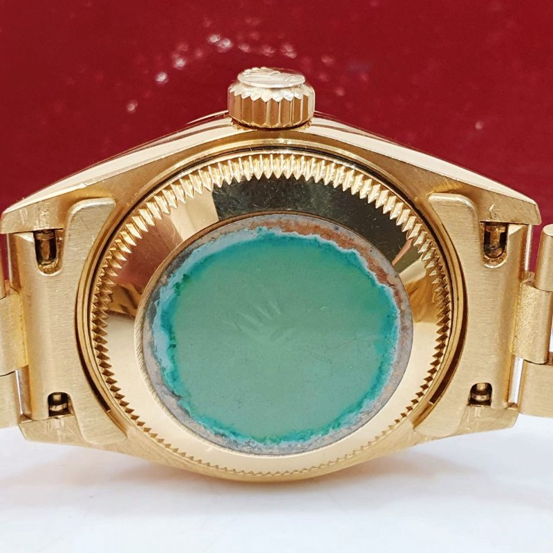 【大眾名錶】ROLEX勞力士 69178 Datejust 女錶18K蠔式 小紅寶石多層鑽面盤 太陽圈 錶徑26mm 自動上鍊 大眾名錶G271-8