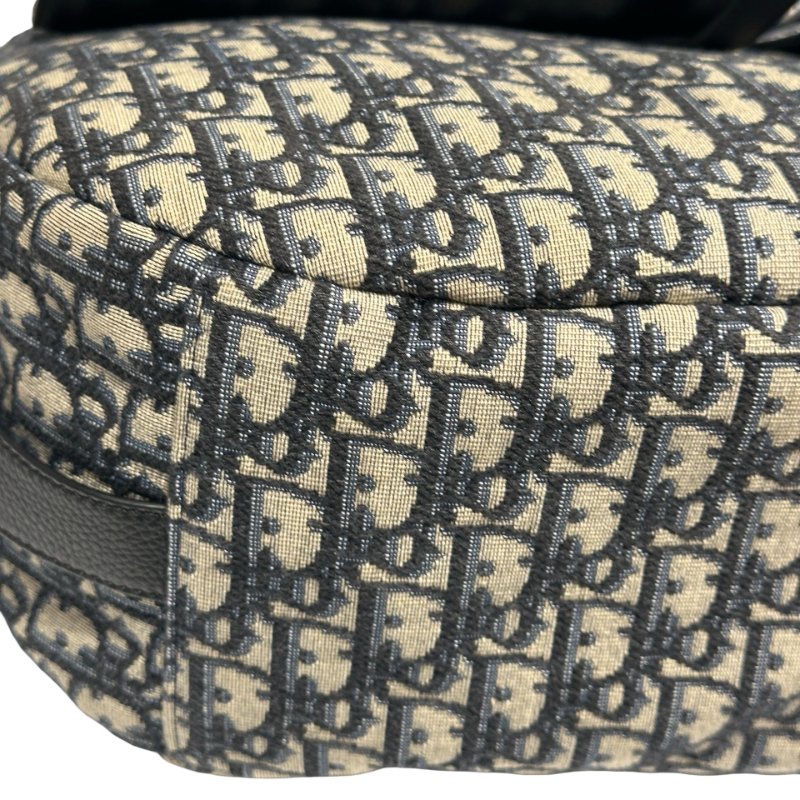 DIOR Canvas Oblique Saddle Messenger Bag GHW-11