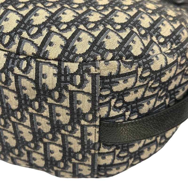 DIOR Canvas Oblique Saddle Messenger Bag GHW-13