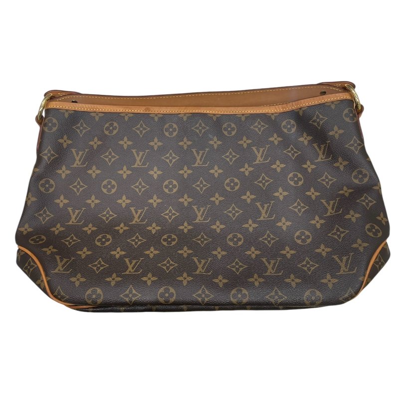 LOUIS VUITTON 路易威登 M40353 DELIGHTFUL MM 單肩包 PVC帆布 老花 棕色 金釦-1