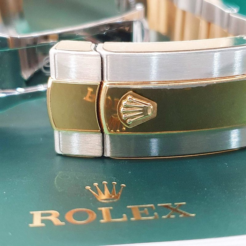 【大眾名錶】ROLEX勞力士 326933 Sky-Dwellwe 2019/07 半金天行者 黑色面盤 沙羅系統 年曆功能 大眾名錶B1290-8