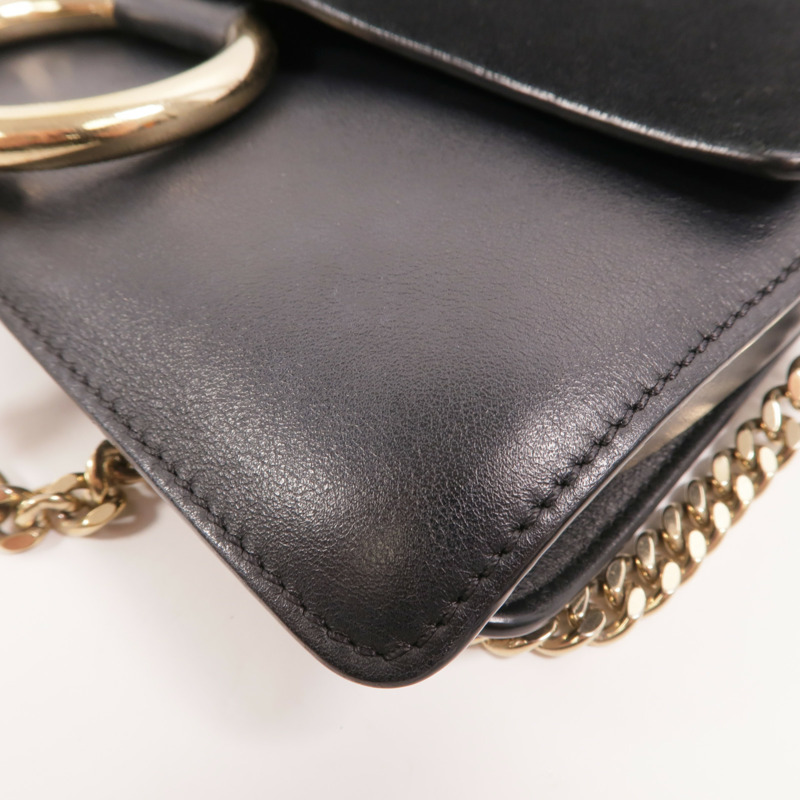 Chloe 牛皮皮革Faye Bag肩背袋-10