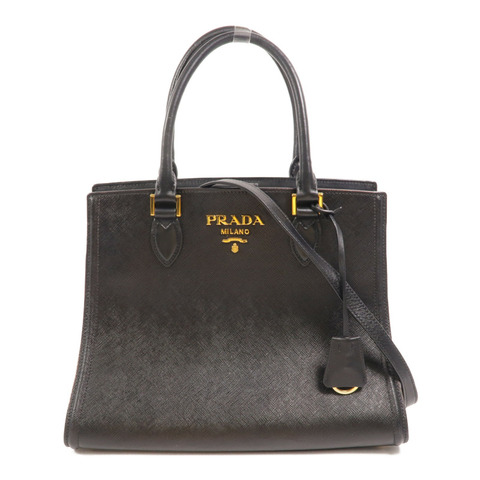 PRADA 牛皮皮革2 Way Shoulder手挽肩背兩用袋