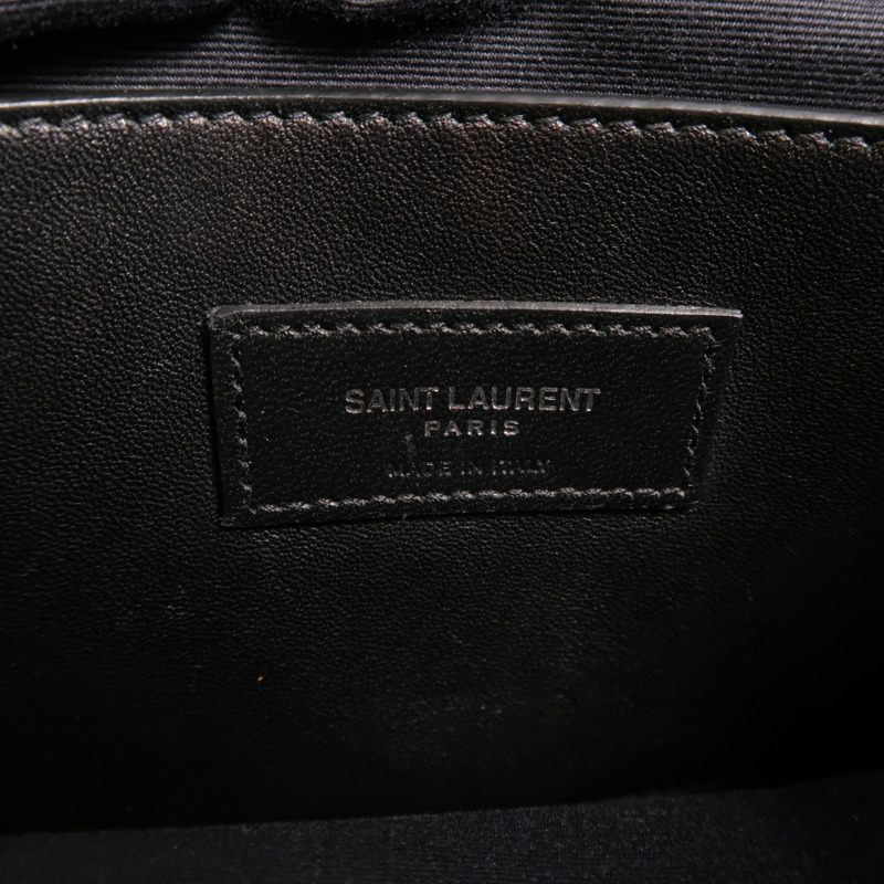 SAINT LAURENT 牛皮皮革West Hollywood鏈帶肩背袋-5