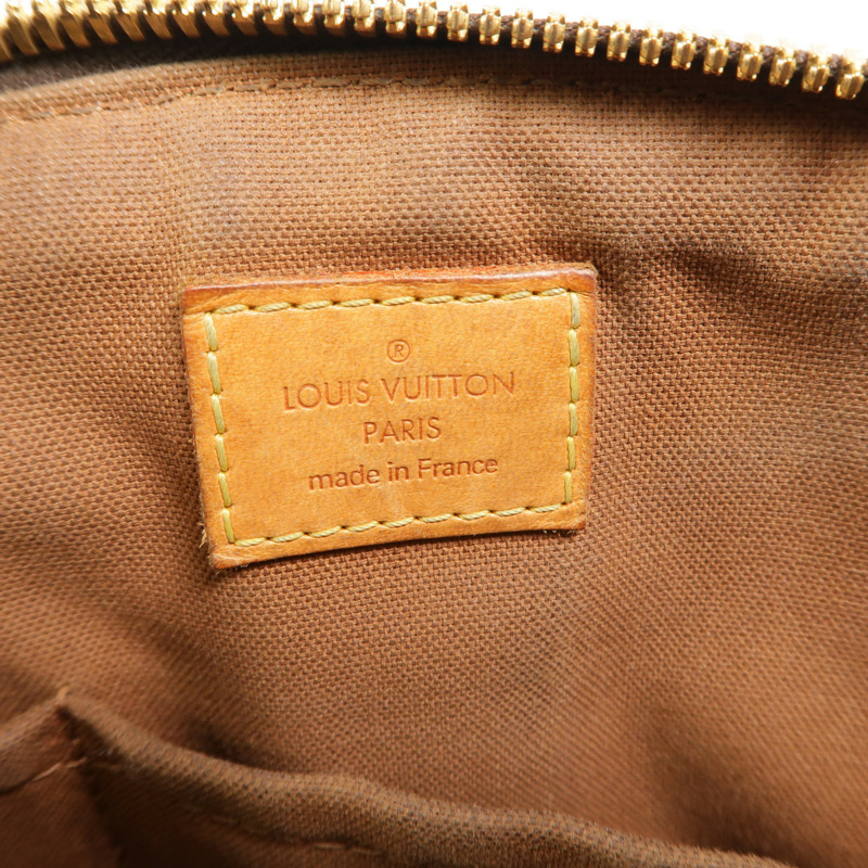 LOUIS VUITTON Monogram Tivoli PM手挽袋棕色-5