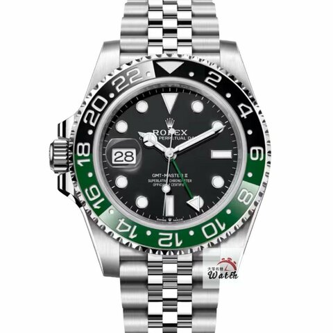 【大眾名錶】ROLEX勞力士 126720VTNR 2024/9全配件 GMT兩地時區 左冠雪碧圈 五珠錶帶 已貼膜 錶徑40mm 自動上鍊 大眾名錶B1291