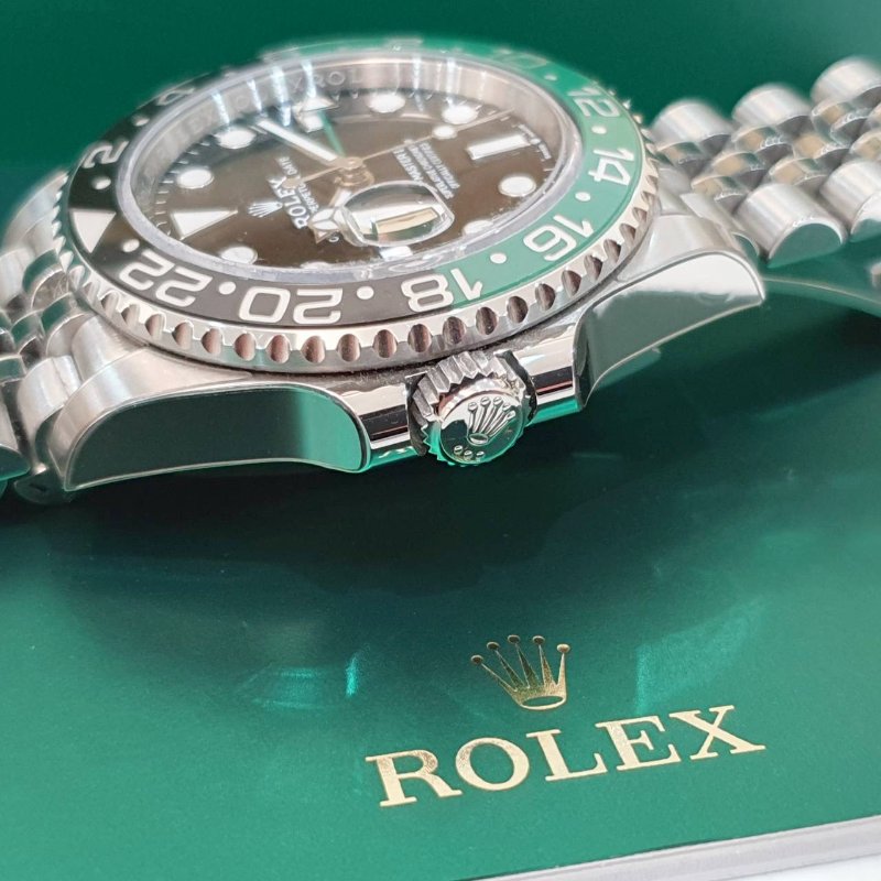 【大眾名錶】ROLEX勞力士 126720VTNR 2024/9全配件 GMT兩地時區 左冠雪碧圈 五珠錶帶 已貼膜 錶徑40mm 自動上鍊 大眾名錶B1291-6