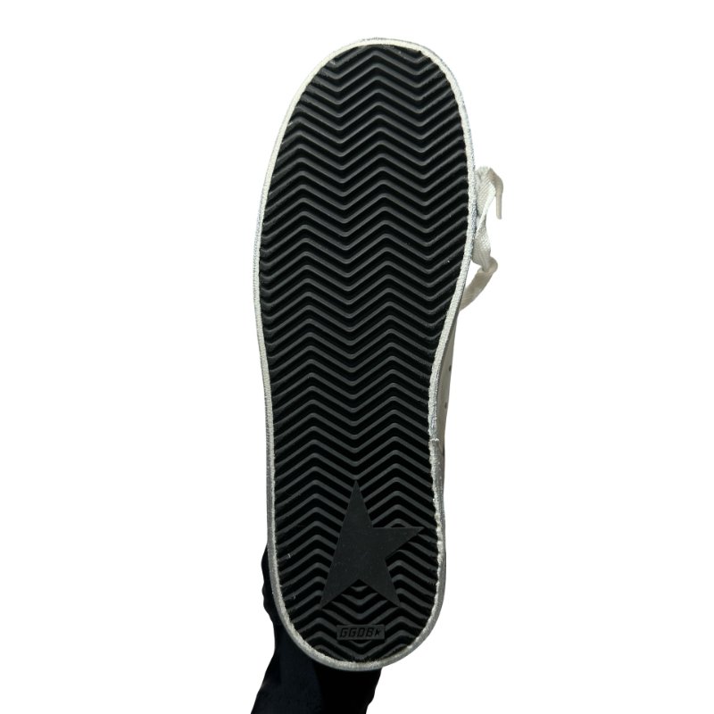 GOLDEN GOOSE Stardan Sneakers Shoes White Silver-4