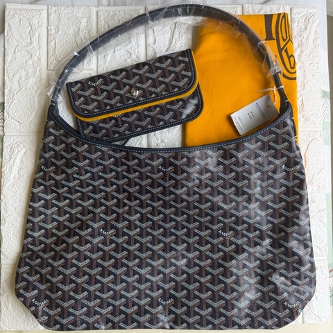 全新正品Goyard Boheme Hoho Navy海軍藍單肩包