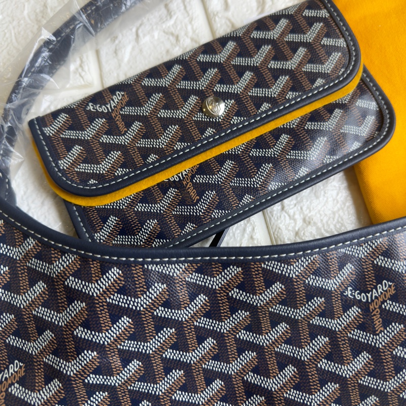 全新正品Goyard Boheme Hoho Navy海軍藍單肩包-1