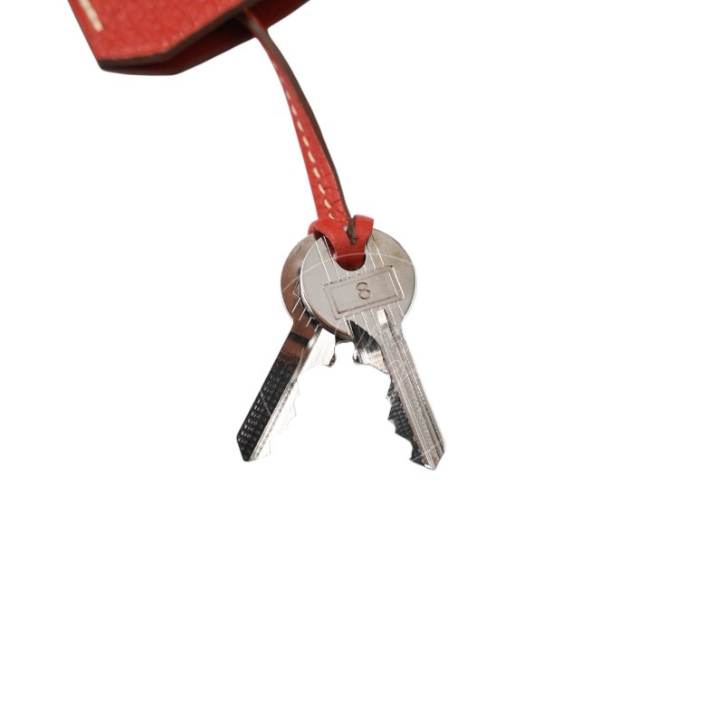 中古 愛馬仕 Hermes Birkin 42 Shoulder 銀色五金 Sanguine 紅色印記 Square O 手袋-38