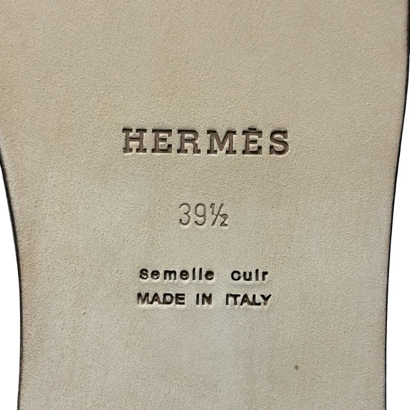 HERMÈS Izmir sandal men’s Shoes Brown-4