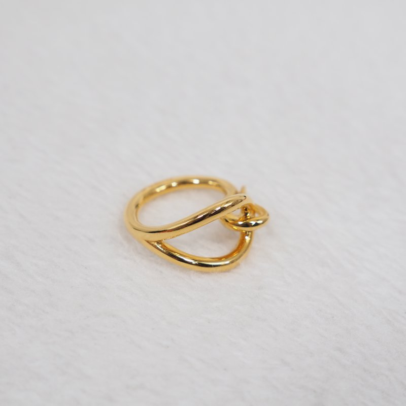 HERMES 金色絲巾扣-2