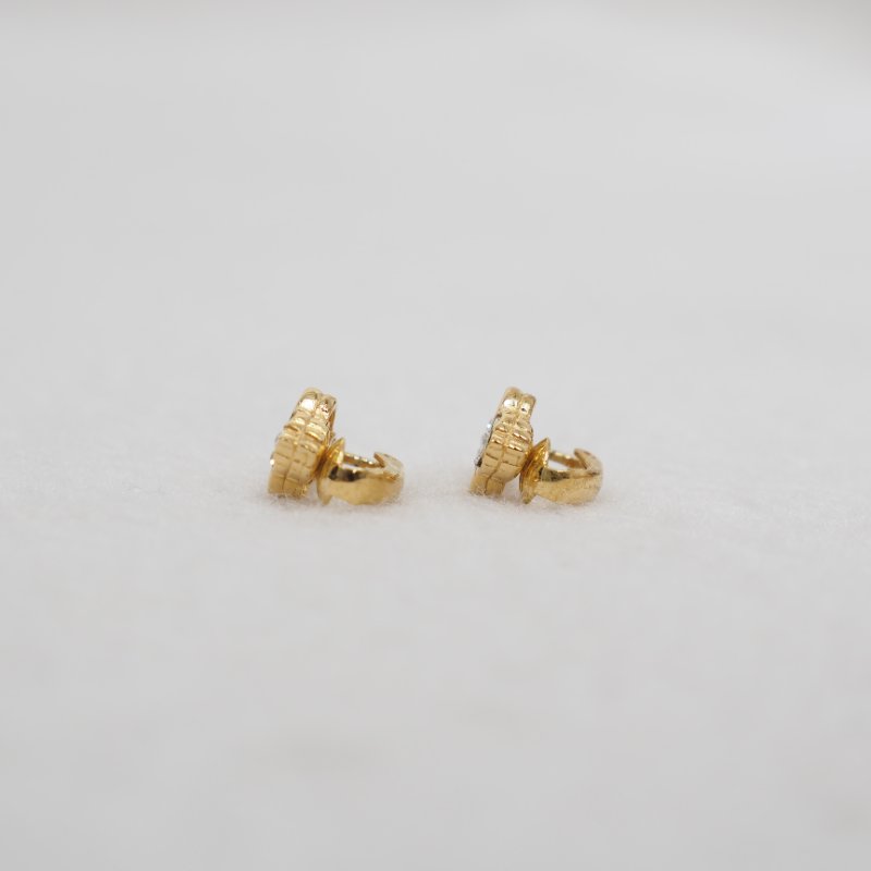 Givenchy 雙G閃石耳夾-2