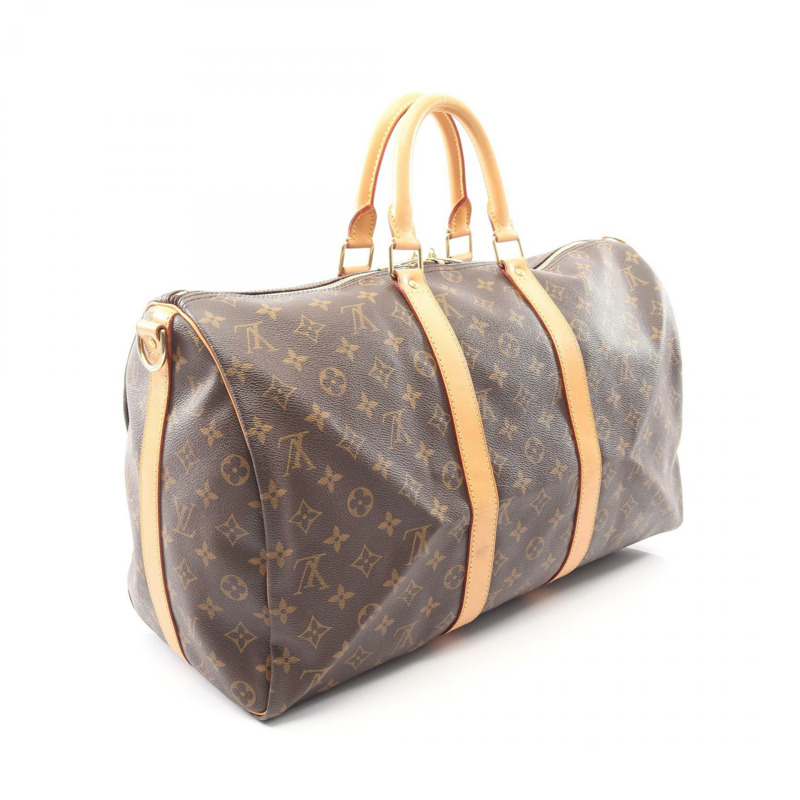 路易威登 Keepall Bandouliere 45 旅行手提包 M41418 Monogram 皮革-1