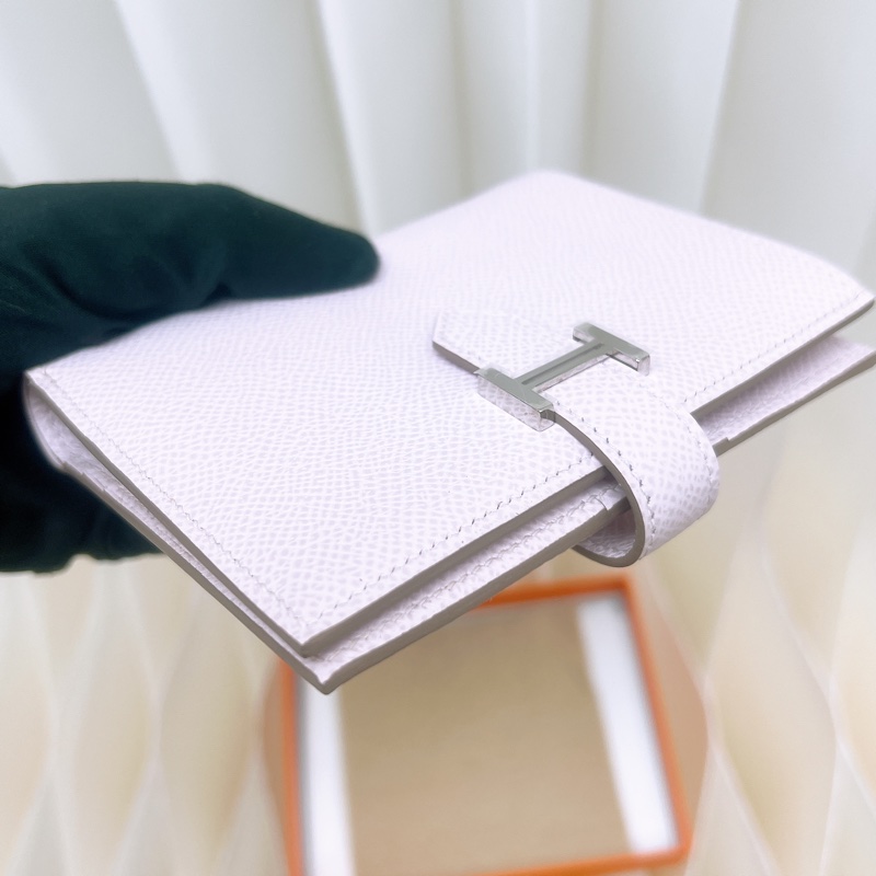 閒置 Hermes bearn compact 皮夾 夢幻紫 U-3