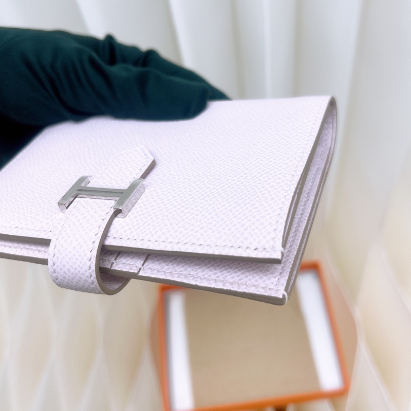 閒置 Hermes bearn compact 皮夾 夢幻紫 U-4
