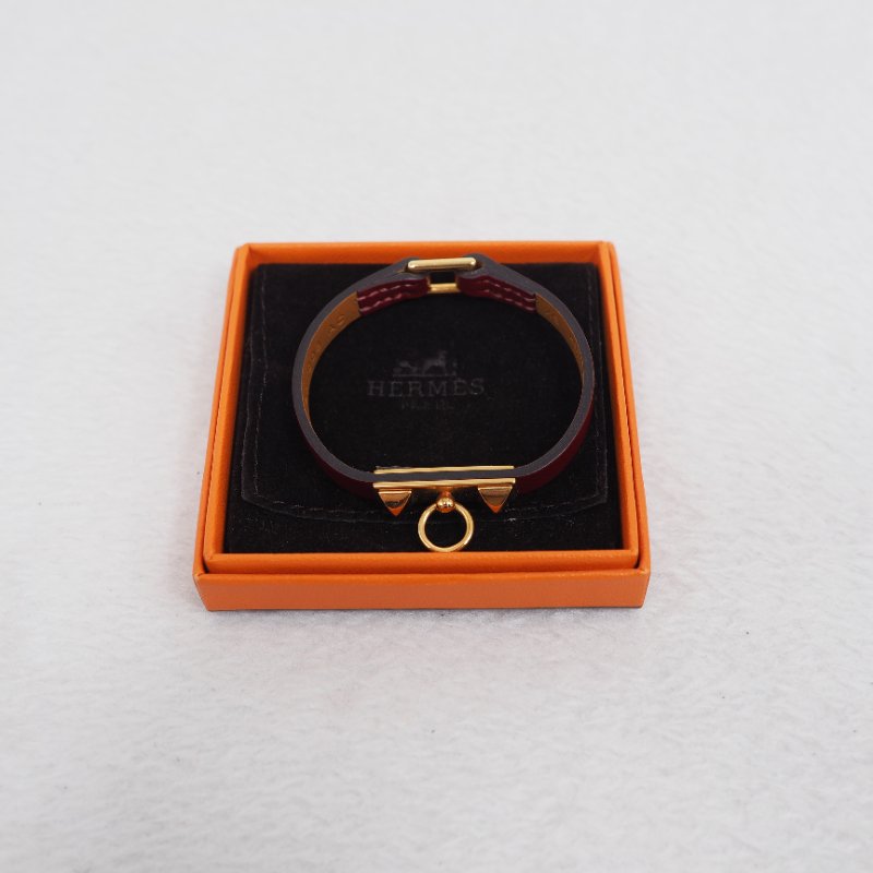 Hermes 紅色手環-0