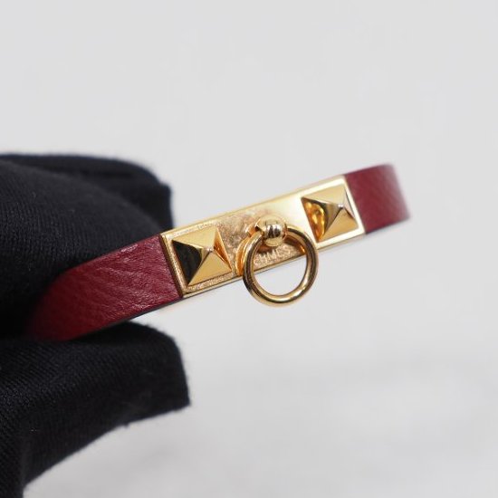 Hermes 紅色手環-10