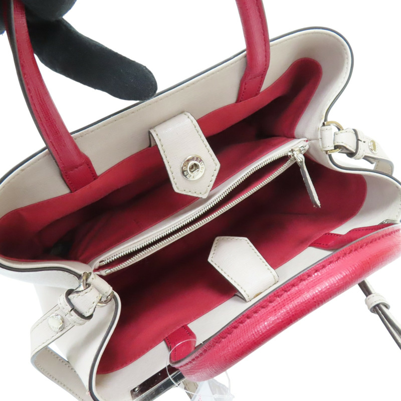 灰色 牛皮 Petite 2Jours 怪獸款 两用包【FENDI 芬迪】 8BH253-4