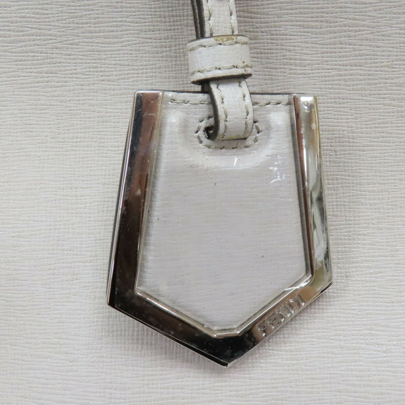 灰色 牛皮 Petite 2Jours 怪獸款 两用包【FENDI 芬迪】 8BH253-8