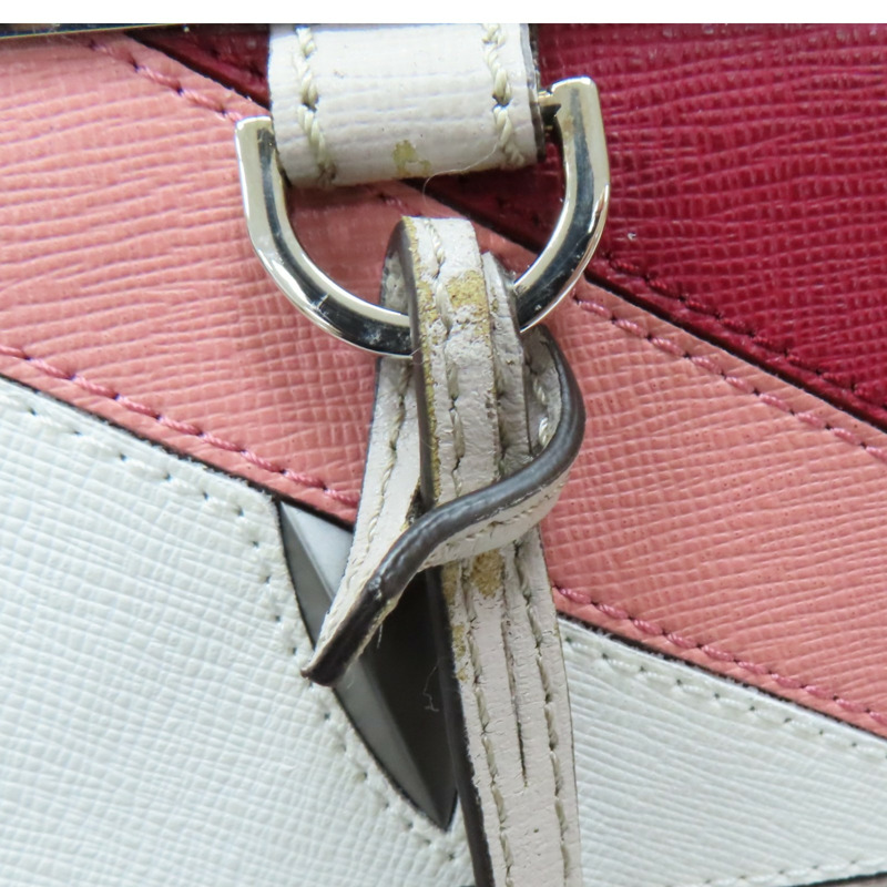 灰色 牛皮 Petite 2Jours 怪獸款 两用包【FENDI 芬迪】 8BH253-9