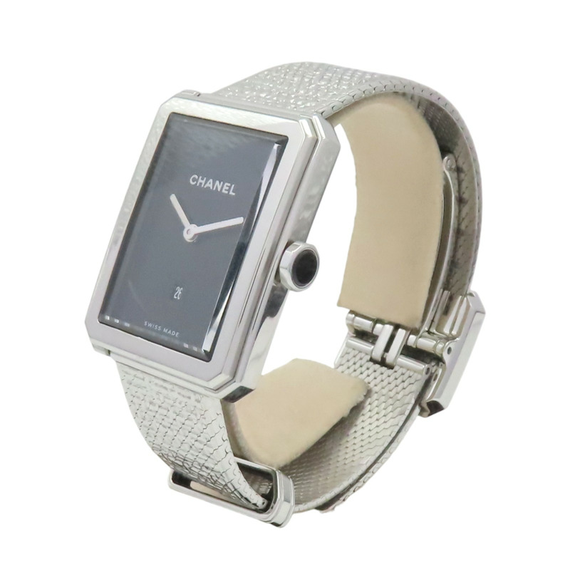 黑色錶盤 不鏽鋼 Boy-Friend 腕錶【CHANEL 香奈兒】 H4878-1