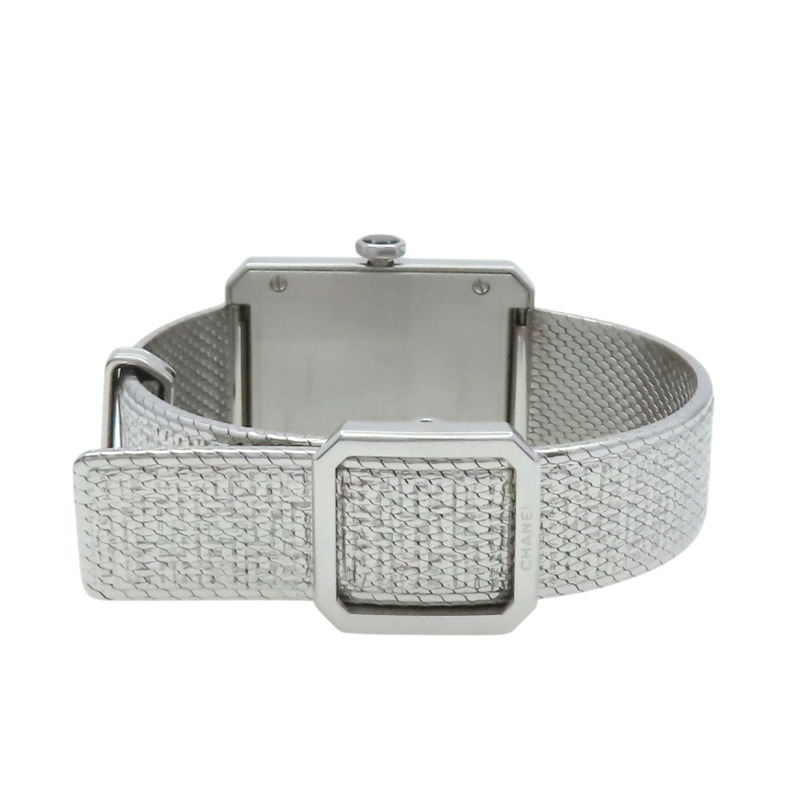 黑色錶盤 不鏽鋼 Boy-Friend 腕錶【CHANEL 香奈兒】 H4878-2