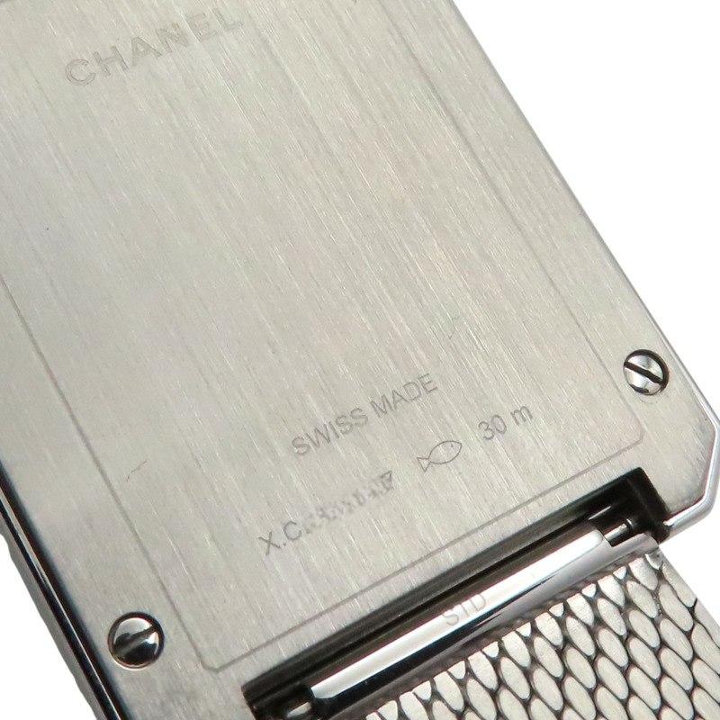 黑色錶盤 不鏽鋼 Boy-Friend 腕錶【CHANEL 香奈兒】 H4878-3