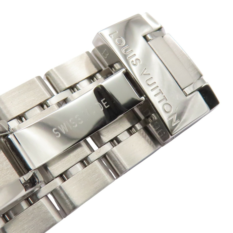 母貝錶盤 不鏽鋼 膠帶 Tambour Lovely Cup 腕錶【LOUIS VUITTON LV 路易威登】 Q132H-11