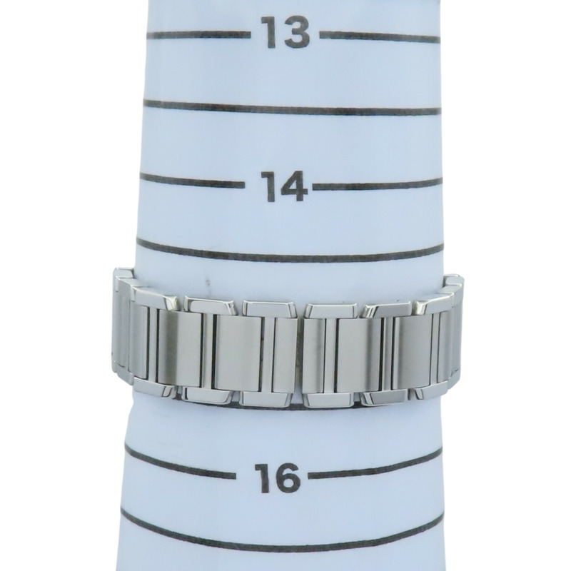 米色錶盤 不鏽鋼 Tank Francaise SM 腕錶【Cartier 卡地亞】 W51008Q3-3