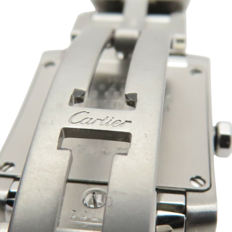 米色錶盤 不鏽鋼 Tank Francaise SM 腕錶【Cartier 卡地亞】 W51008Q3-9