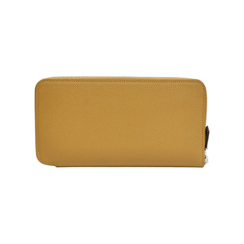 焦糖色 Togo Azap Silk'In Long 拉鍊 長夾 Z刻【HERMES 愛馬仕】 H077758CKAM