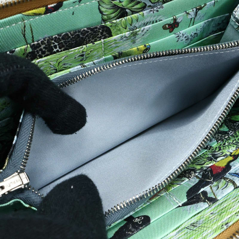 焦糖色 Togo Azap Silk'In Long 拉鍊 長夾 Z刻【HERMES 愛馬仕】 H077758CKAM-4