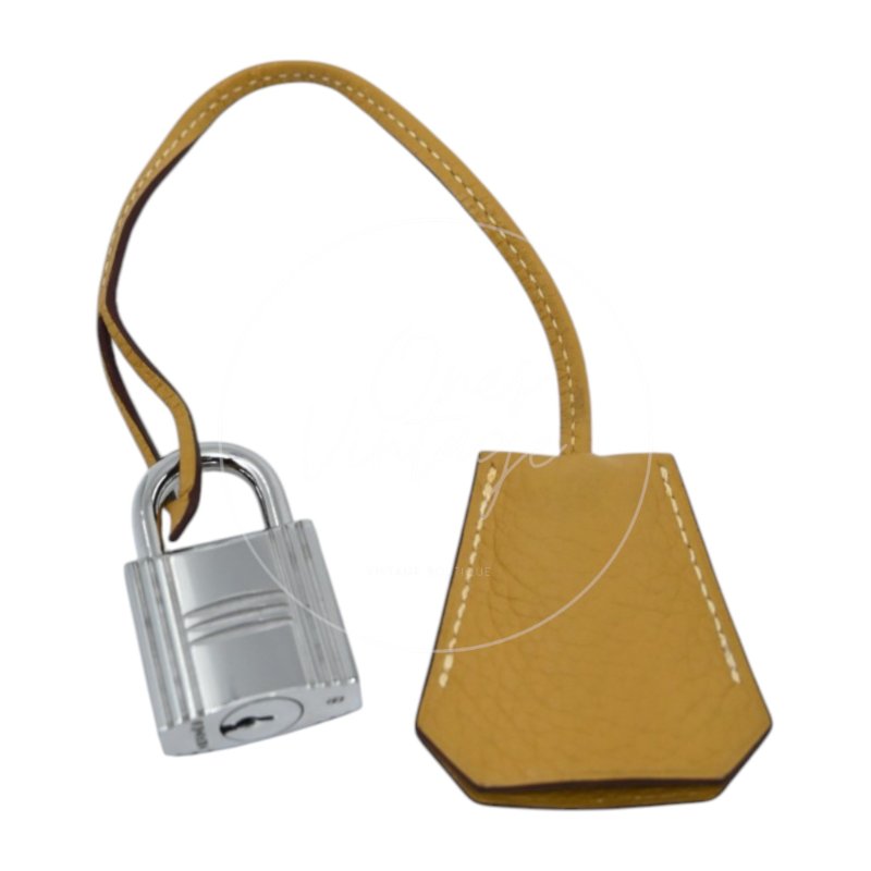 中古 愛馬仕 Hermès JPG Shoulder Birkin 42 2C Curry 咖哩色 銀色五金 印記 Square L 手袋-34