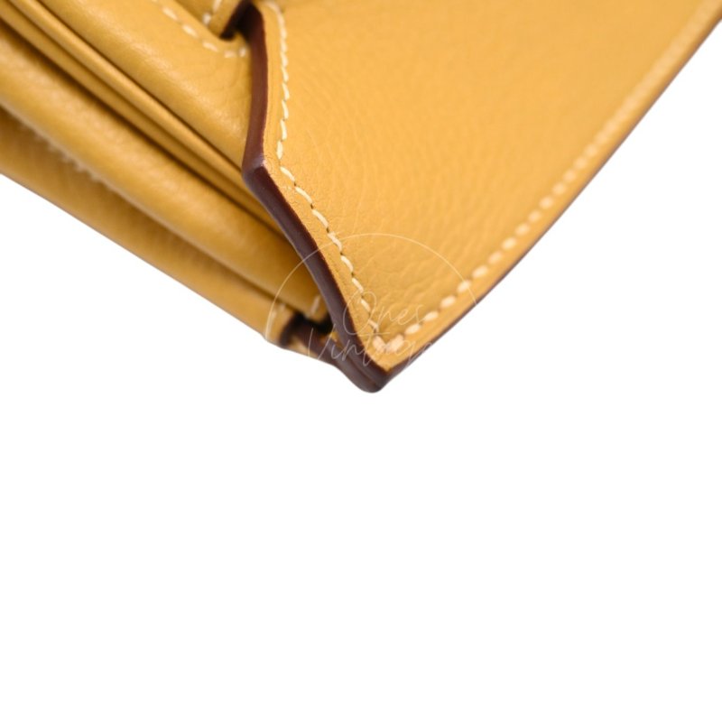 中古 愛馬仕 Hermès JPG Shoulder Birkin 42 2C Curry 咖哩色 銀色五金 印記 Square L 手袋-51