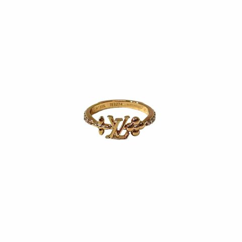 Louis Vuitton Diamond Ring GHW