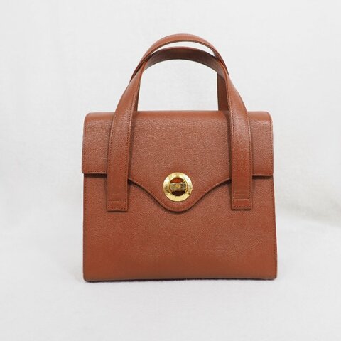 GIVENCHY 金圈手提包 焦糖色