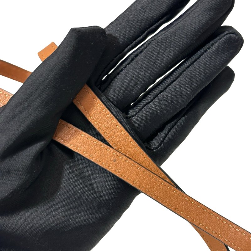 Loewe Calfskin Leather Puzzle Mini Cross Body Bag Brown Pink GHW-14