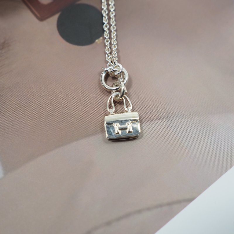 Hermes 925銀constance 項鏈-1