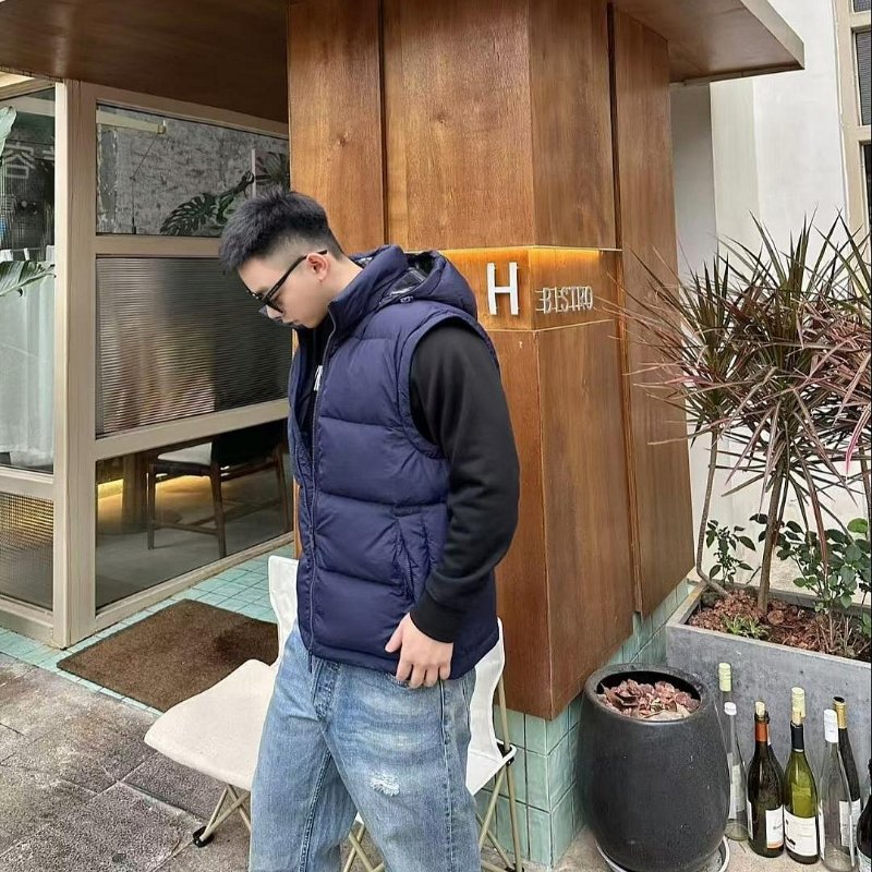 💎Han's house精品服飾💎 Burberry 格紋 羽絨外套 背心兩穿 連帽可拆 原價65000-2