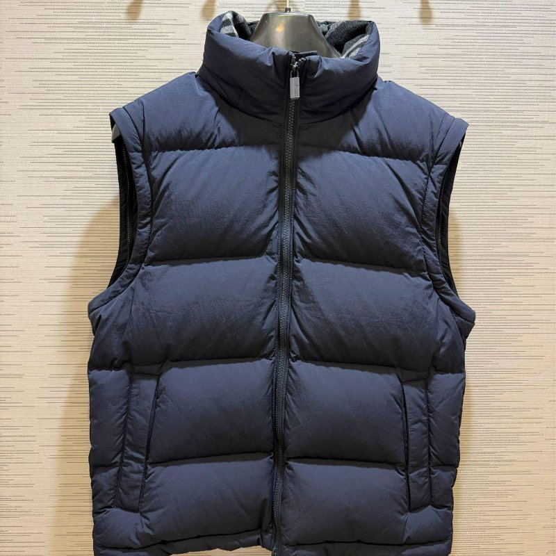 💎Han's house精品服飾💎 Burberry 格紋 羽絨外套 背心兩穿 連帽可拆 原價65000-5