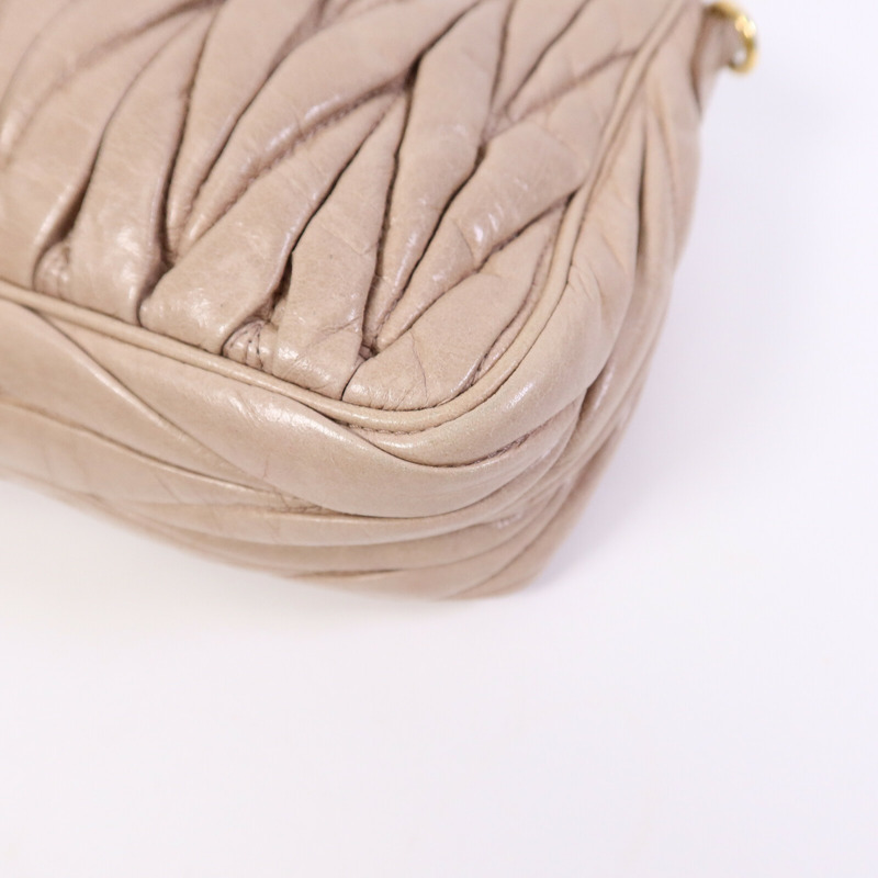 Miu Miu 牛皮皮革Shoulder Bag肩背袋-9
