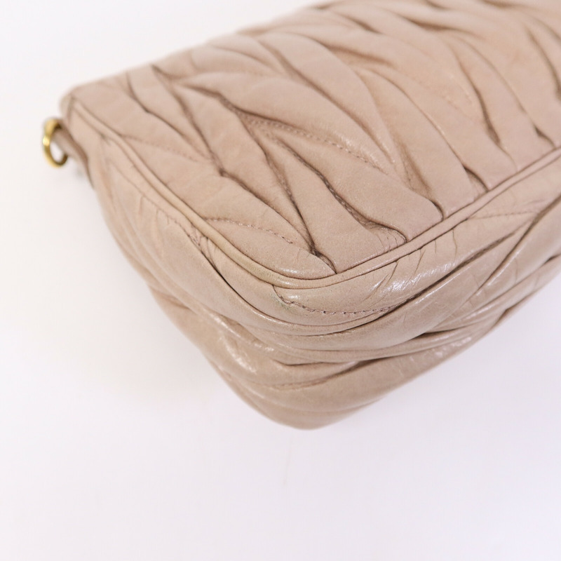 Miu Miu 牛皮皮革Shoulder Bag肩背袋-12