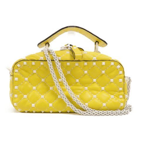 Valentino 羊皮皮革Rockstud Spike手挽肩背兩用袋