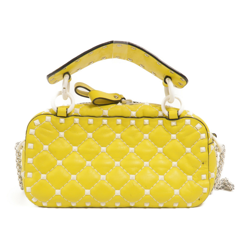 Valentino 羊皮皮革Rockstud Spike手挽肩背兩用袋-1