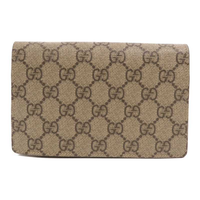 GUCCI 塗層帆布Dionysus Super Mini Bag鏈帶肩背袋-1